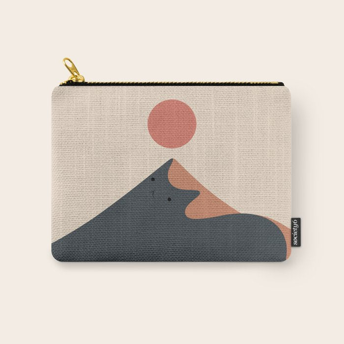 Cat Landscape 92 Carry All Pouch Gallery Image 1