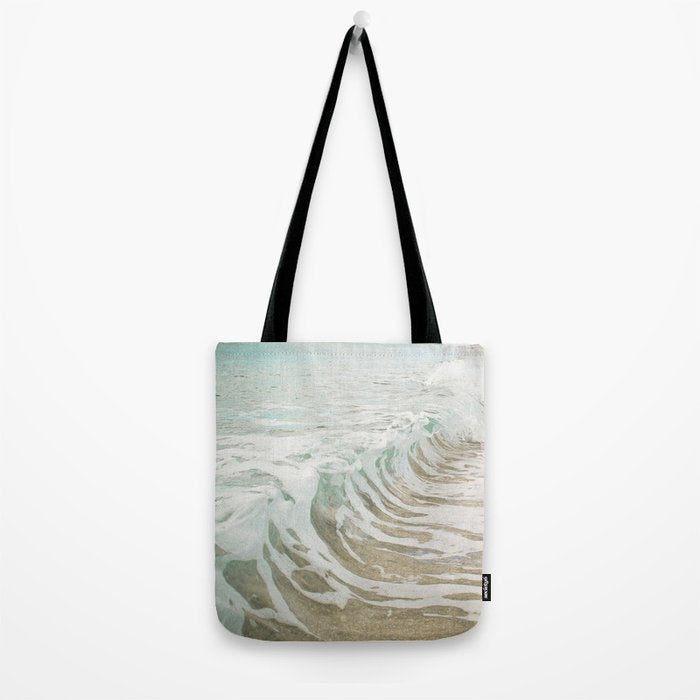 Sea Foam Tote Bag Gallery Image 2
