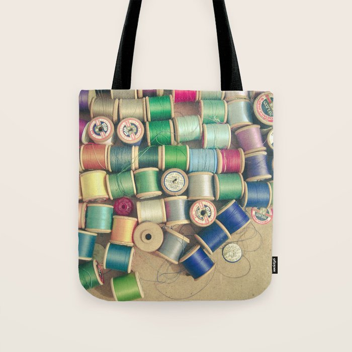 Cotton Reels Tote Bag Gallery Image 1