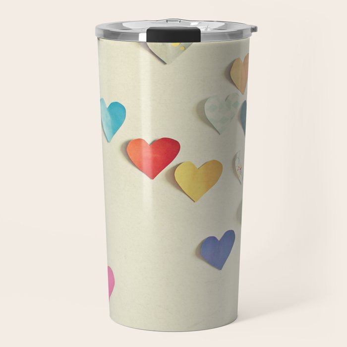 Paper Hearts Travel Mug Gallery Image 1