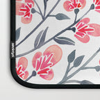 Cherry Blossoms - Pink & Black Palette Laptop Sleeve Gallery Image 3