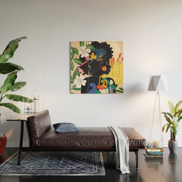 Tropical Peace 5 Wood Wall Art Gallery Image 2