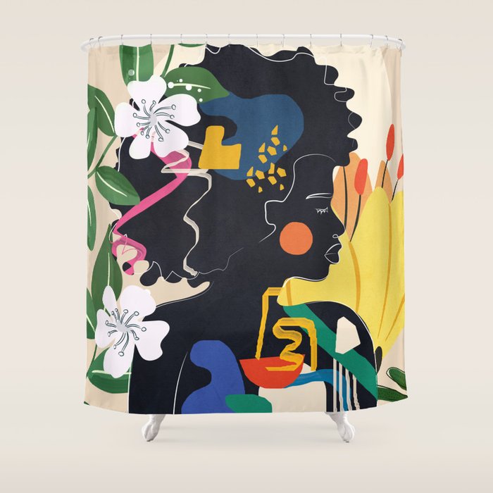 Tropical Peace 5 Shower Curtain Gallery Image 1