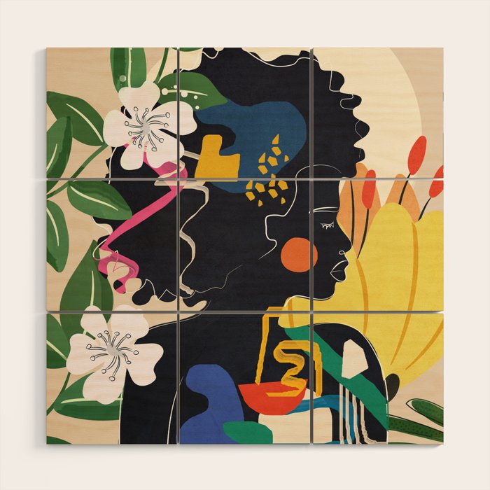 Tropical Peace 5 Wood Wall Art Gallery Image 1