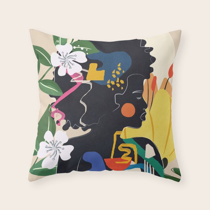 Tropical Peace 5 Throw Pillow Gallery Image 6