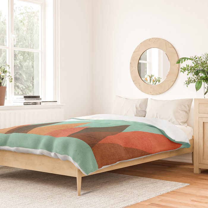 From the edge of the mountains Duvet Cover Gallery Image 2