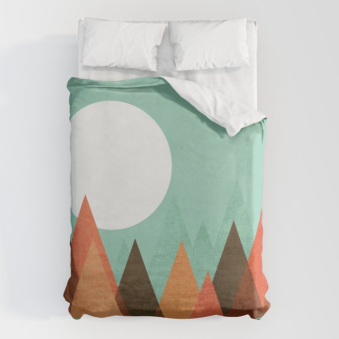From the edge of the mountains Duvet Cover Gallery Image 6