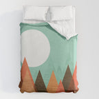 From the edge of the mountains Duvet Cover Gallery Image 6