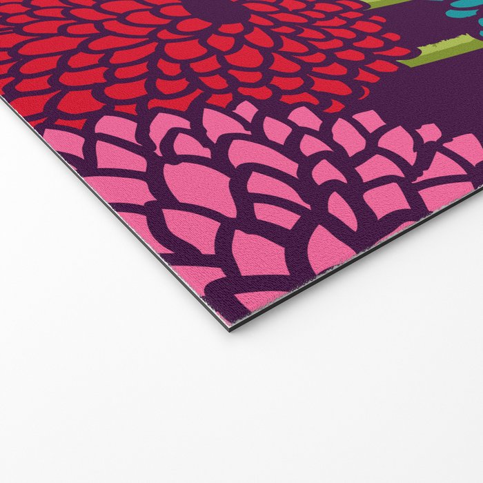 Full of Chrysanth Welcome Mat Gallery Image 2