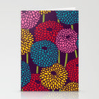 Full of Chrysanth Stationery Card Gallery Image 2