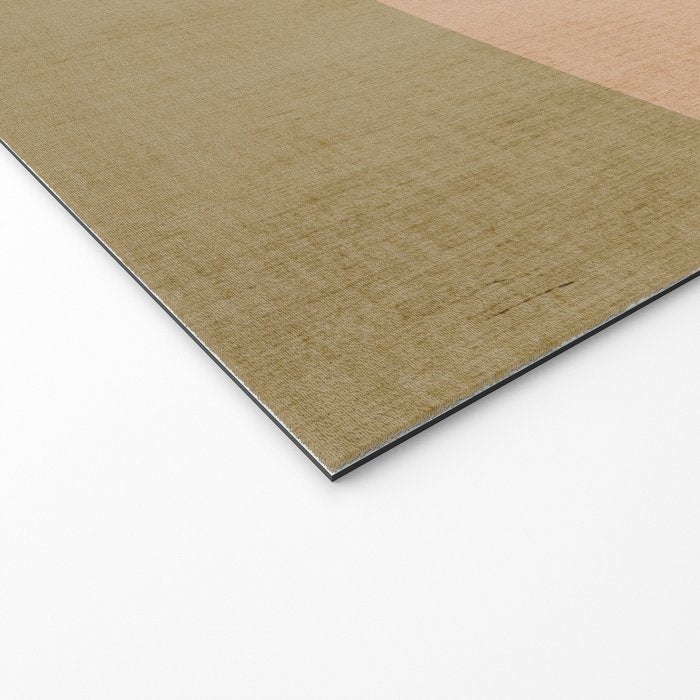 Mid-Century Modern Burnt-Orange Yellow Teal Blue Welcome Mat Gallery Image 2