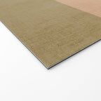 Mid-Century Modern Burnt-Orange Yellow Teal Blue Welcome Mat Gallery Image 2