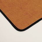 Mid-Century Modern Burnt-Orange Yellow Teal Blue Desk Mat Gallery Image 4