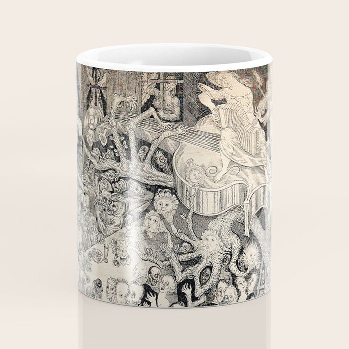 Eduard Wiiralt - Cabaret 1931 Coffee Mug Gallery Image 4