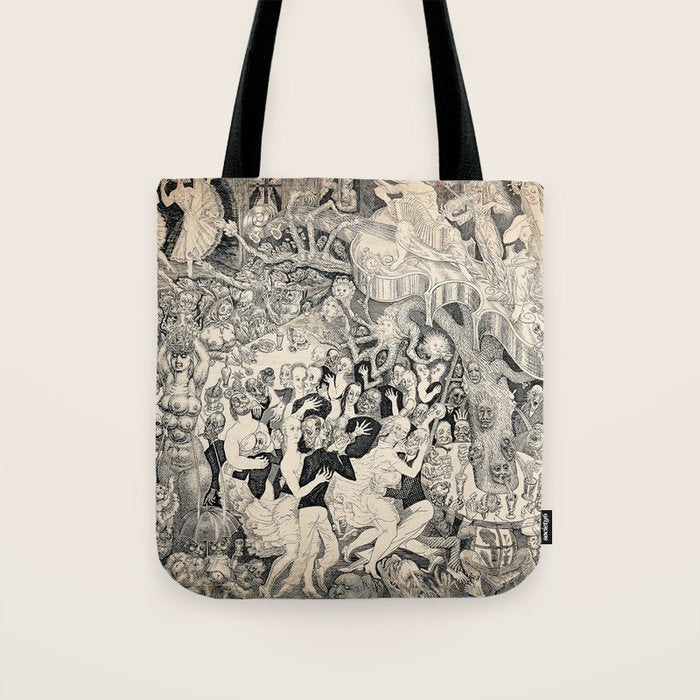 Eduard Wiiralt - Cabaret 1931 Tote Bag Gallery Image 1