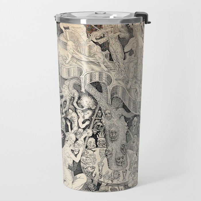 Eduard Wiiralt - Cabaret 1931 Travel Mug Gallery Image 2