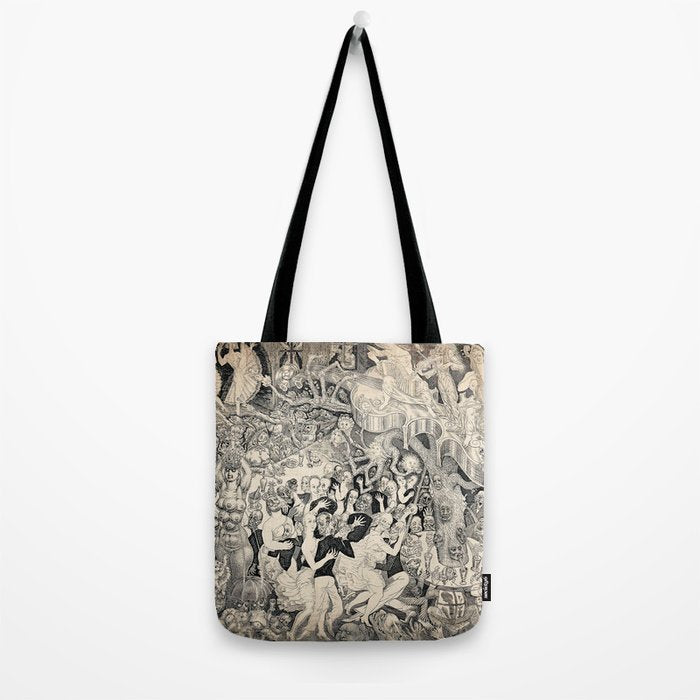 Eduard Wiiralt - Cabaret 1931 Tote Bag Gallery Image 2