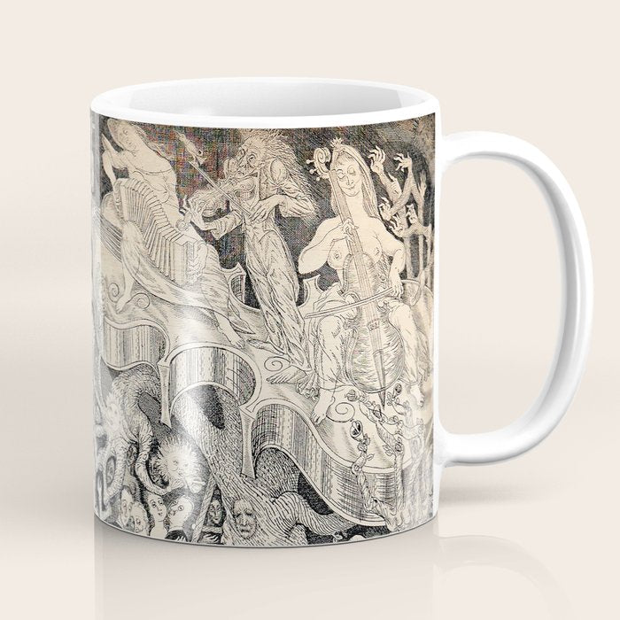 Eduard Wiiralt - Cabaret 1931 Coffee Mug Gallery Image 1