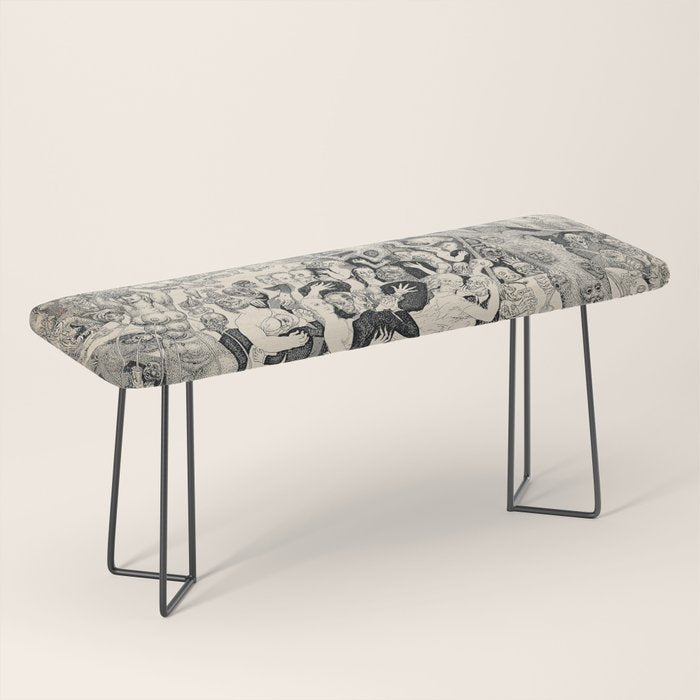 Eduard Wiiralt - Cabaret 1931 Bench Gallery Image 1