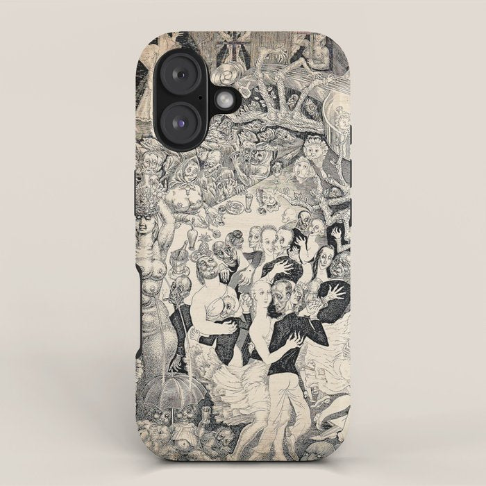 Eduard Wiiralt - Cabaret 1931 iPhone Case Gallery Image 1