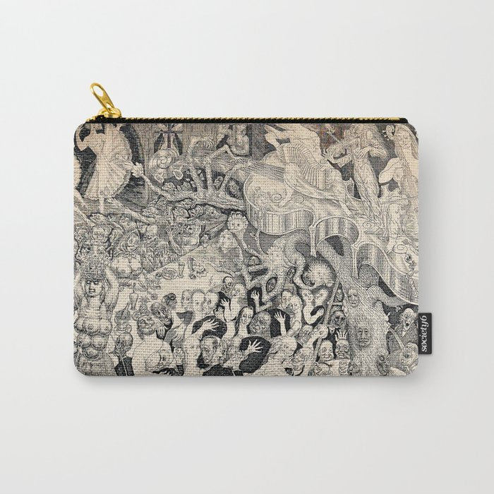 Eduard Wiiralt - Cabaret 1931 Carry All Pouch Gallery Image 1