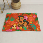 Tropical Tiki Girl Rug Gallery Image 1