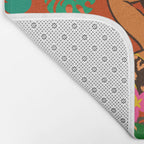 Tropical Tiki Girl Bath Mat Gallery Image 2
