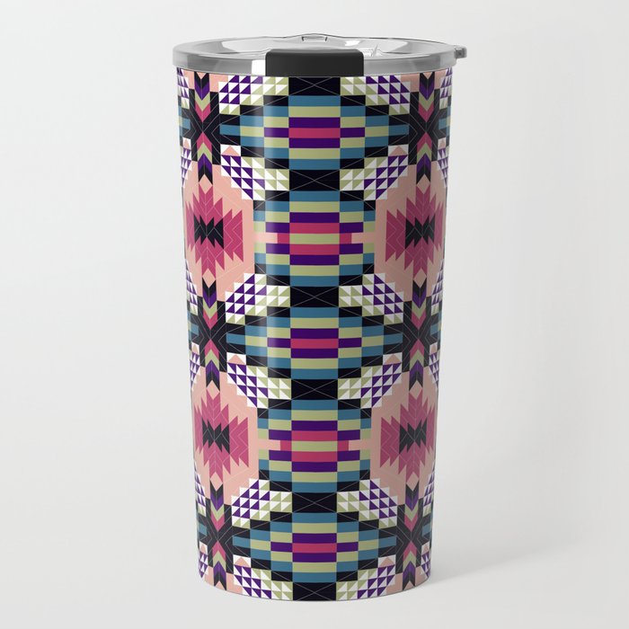 MP Tribal geometric B Travel Mug Gallery Image 1