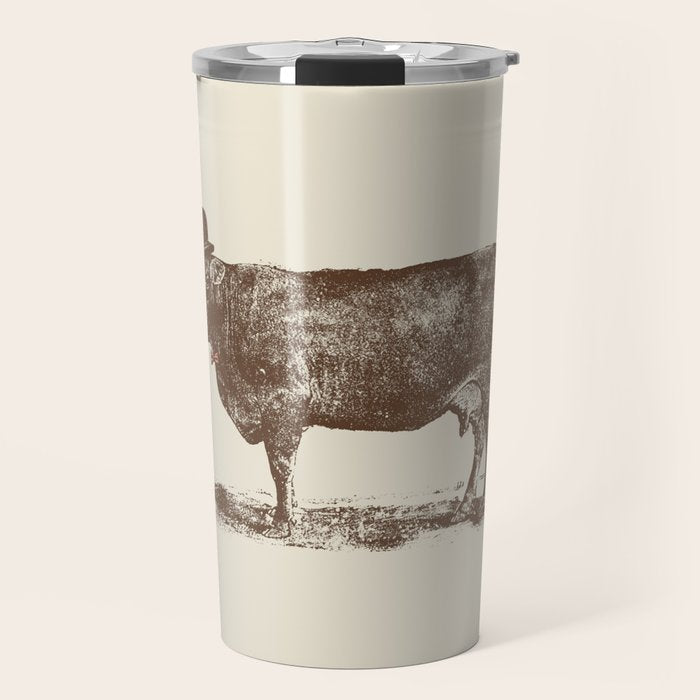 Cow Cow Nut #1 Travel Mug Gallery Image 1