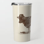 Cow Cow Nut #1 Travel Mug Gallery Image 3