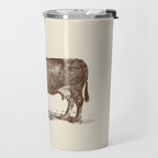 Cow Cow Nut #1 Travel Mug Gallery Image 2