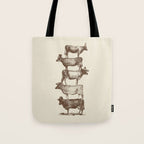 Cow Cow Nuts Tote Bag Gallery Image 1