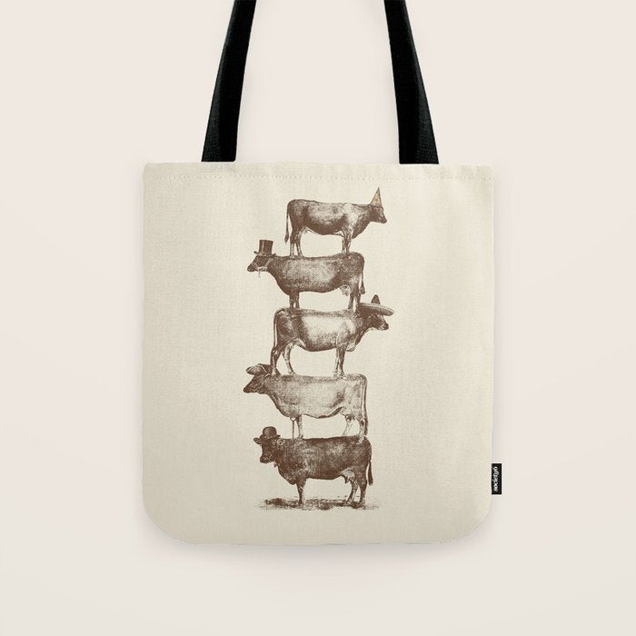 Cow Cow Nuts Tote Bag Gallery Image 1