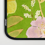 Grandma's Flowers (Green) Laptop Sleeve Gallery Image 3