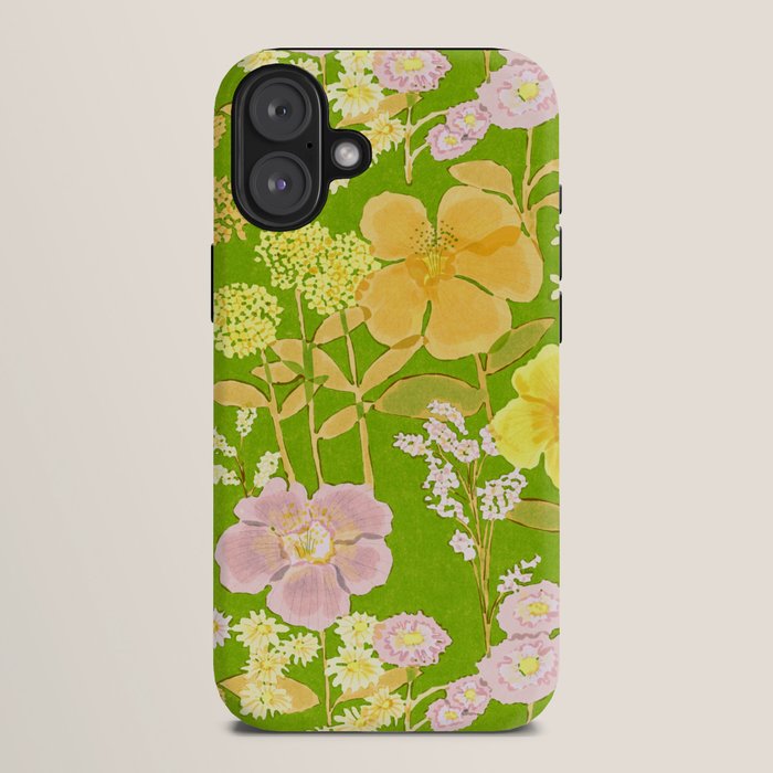 Grandma's Flowers (Green) iPhone Case Gallery Image 10