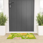 Grandma's Flowers (Green) Welcome Mat Gallery Image 3