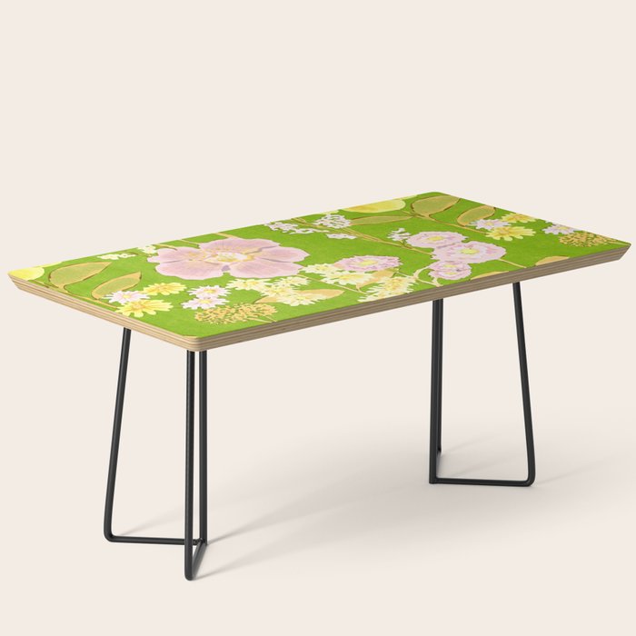 Grandma's Flowers (Green) Coffee Table Gallery Image 1