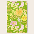 Grandma's Flowers (Green) Cutting Board Gallery Image 1