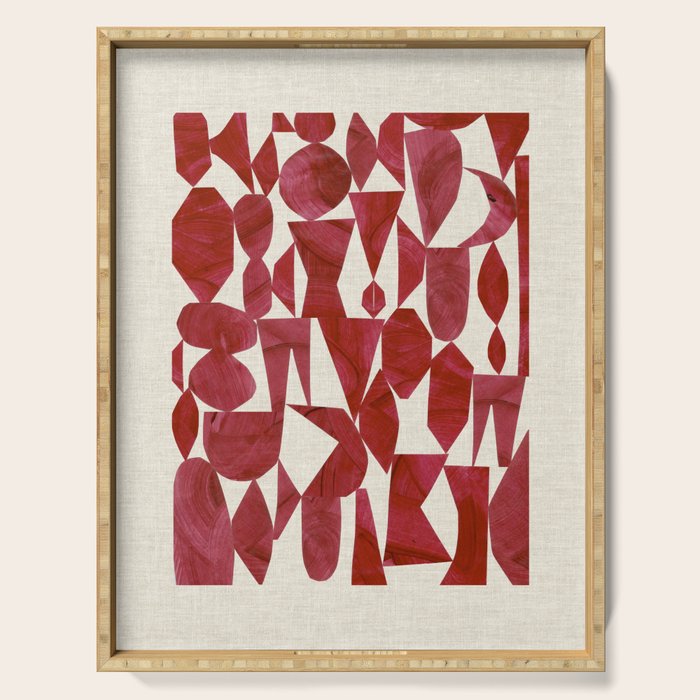 CRIMSON RUBY Serving Tray Gallery Image 1