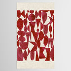 CRIMSON RUBY Tablecloth Gallery Image 2