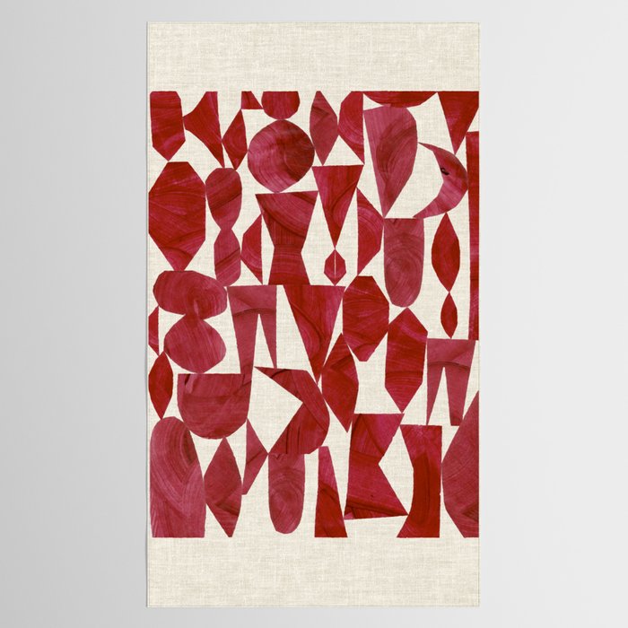 CRIMSON RUBY Tablecloth Gallery Image 2