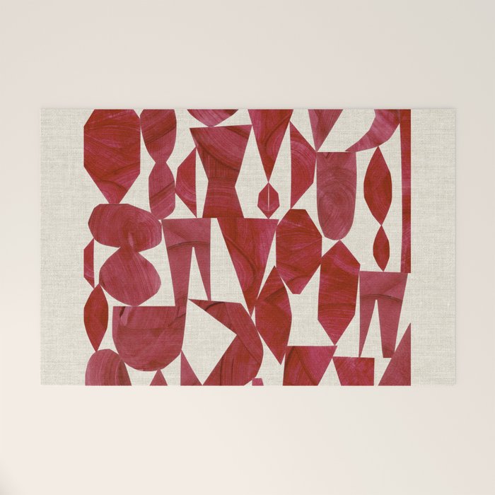CRIMSON RUBY Welcome Mat Gallery Image 1