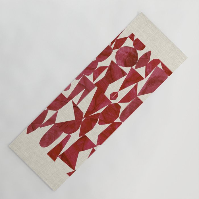 CRIMSON RUBY Yoga Mat Gallery Image 1