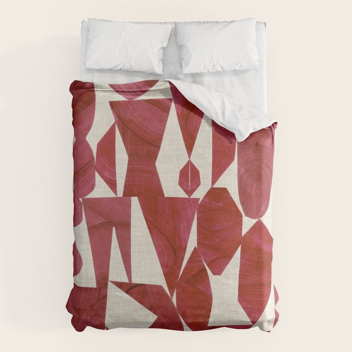 CRIMSON RUBY Duvet Cover Gallery Image 6