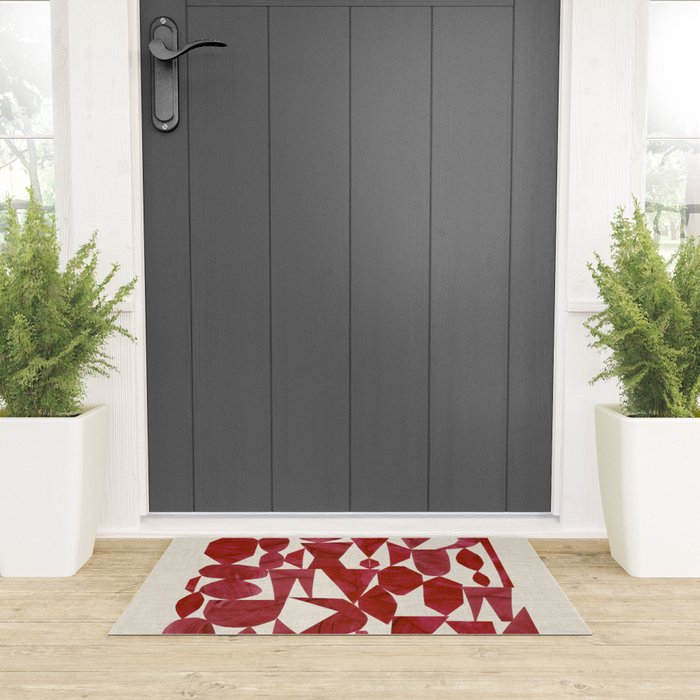 CRIMSON RUBY Welcome Mat Gallery Image 3
