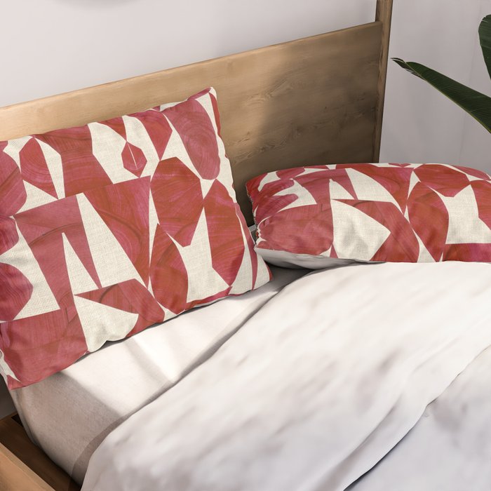 CRIMSON RUBY Pillow Sham Gallery Image 2