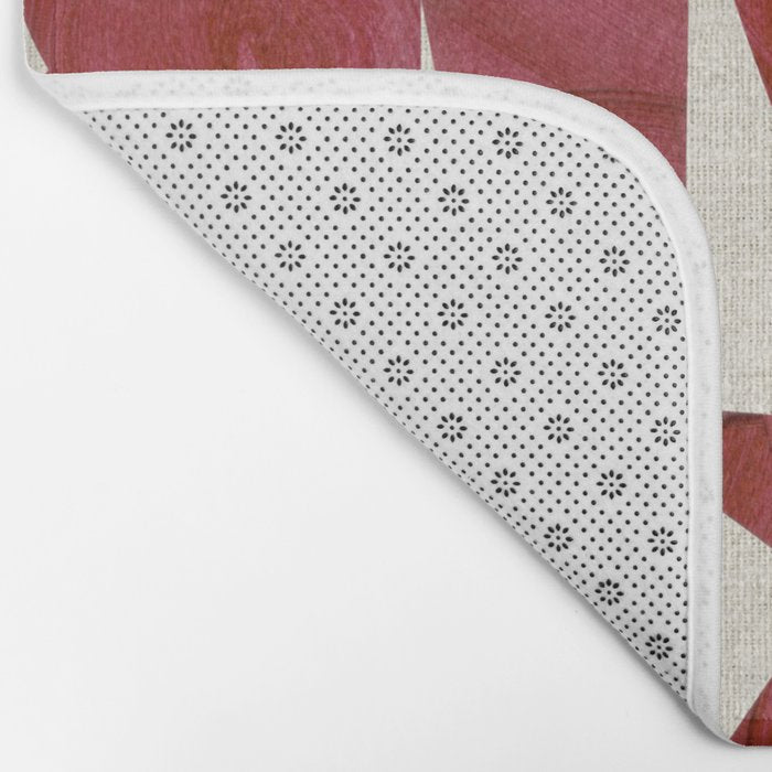 CRIMSON RUBY Bath Mat Gallery Image 2
