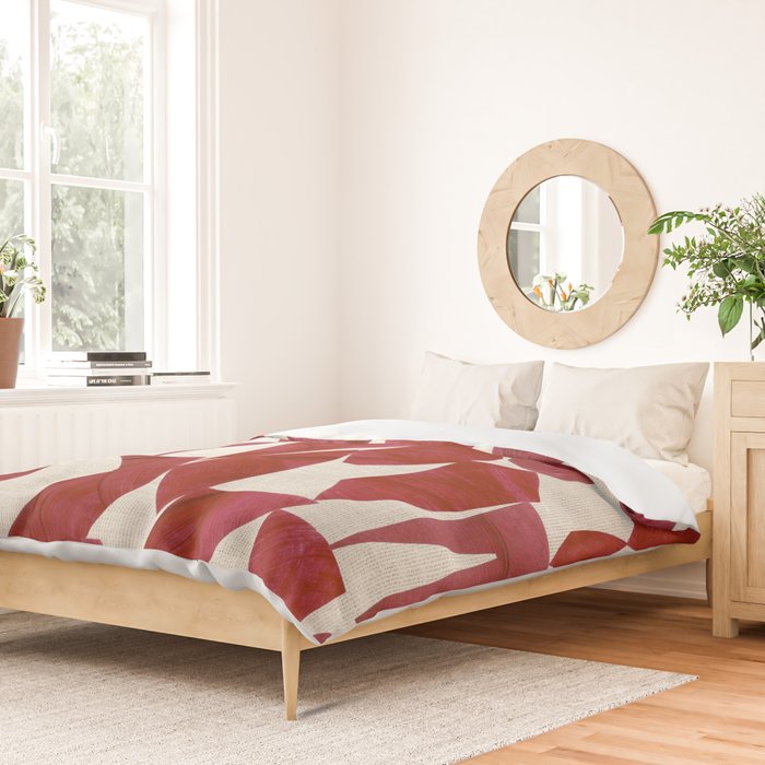 CRIMSON RUBY Duvet Cover Gallery Image 2