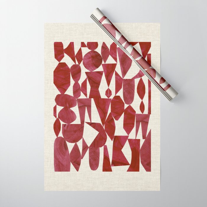 CRIMSON RUBY Wrapping Paper Gallery Image 1