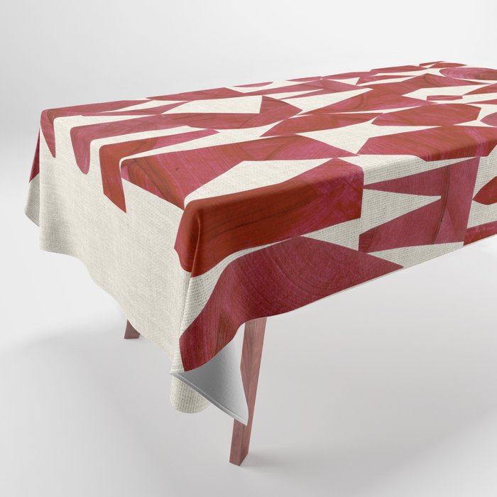 CRIMSON RUBY Tablecloth Gallery Image 1